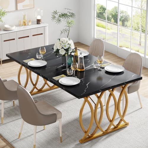 Tribesigns 63" Dining Table for 4 to 6 - Image 6