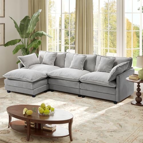 Hanherry Modular Sectional Sofa, Cloud Couch by Hanherry