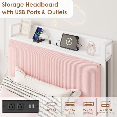 GAOMON Twin Size Bed Frame - Image 5