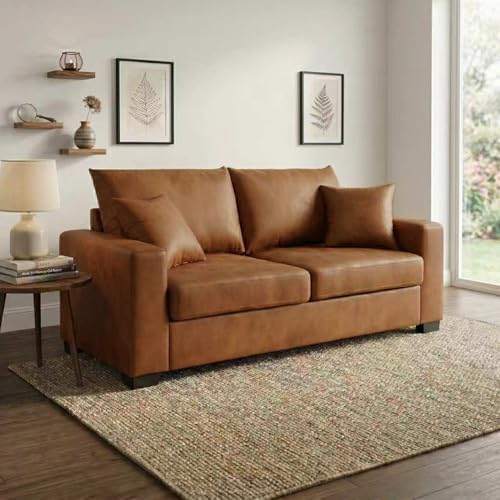 Ball & Cast 69" Loveseat Sofa, Modern Love Seat Couches - Image 4