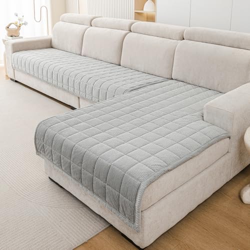 Couch Covers for Sectional Sofa, L Shaped Modular Couch Cover - Image 3