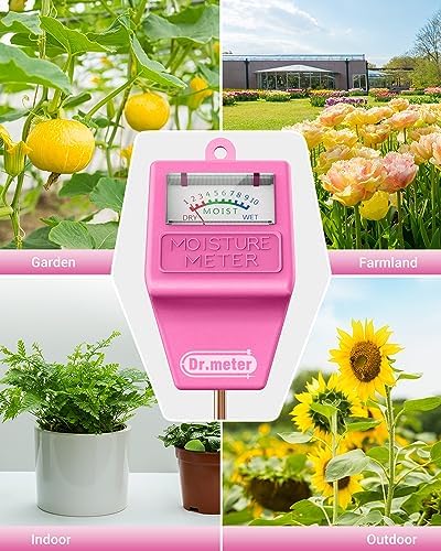 Dr.meter Soil Moisture Meter for Plants, Plant Water Gauge Test Kit - Image 7
