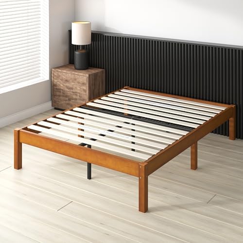 Zinus 14 Inch Ellie Bamboo Platform Bed Frame, No Box Spring Needed by ZinusInc