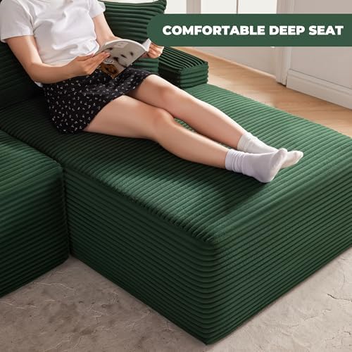 Mangodan Cloud Sectional Sofa, Boneless Couch - Image 5