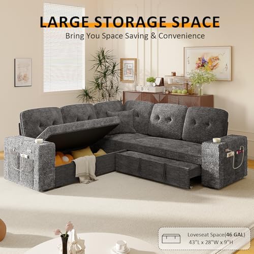 Modular Sectional Sleeper Sofa - Image 5