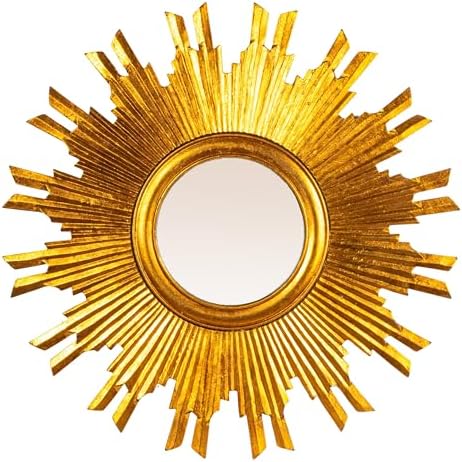 Creative Co-Op Gold Sunburst Mirror - Image 3