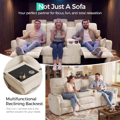 LINSY Modular 3-Seater Recliner Sofa - Image 6