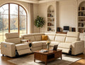 Leather Power Reclining Sectional Sofa by PonlivingFurniture