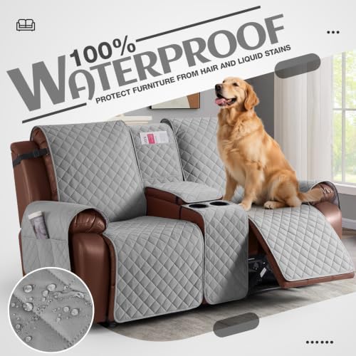 KinCam 100% Waterproof Loveseat Recliner Cover - Image 3