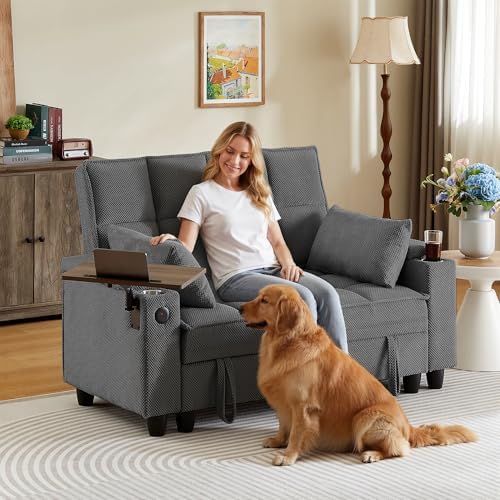 hansones 61" Loveseat Sofa - Image 7