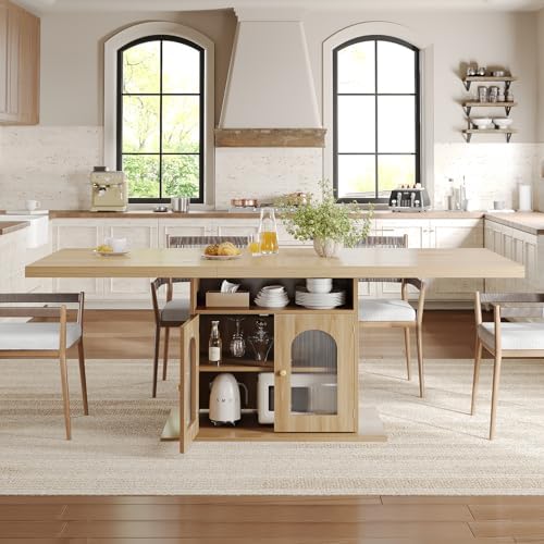 HSH 63" Modern Dining Table for 6 - Image 3