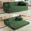 79" Memory Foam Sofa Bed, High Backrest Convertible Futon Boneless Couch by KSTNLUXQ