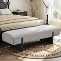 Zesthouse Solid Wooden Bench for Bedroom, Modern Accent Entryway Bench by Zesthouse