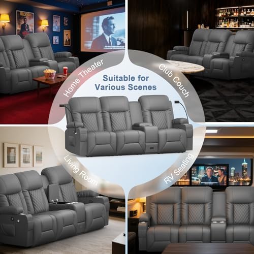 Recliner Sofa, Home Theater Seating - Image 6