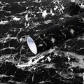 Arthome Black Marble Contact Paper, Peel and Stick Black Silver Paper, Self by ArthomeWALLDECOR