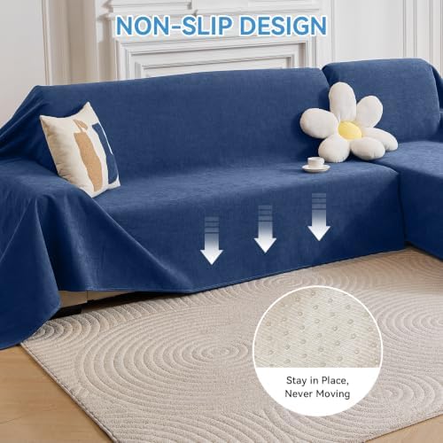 100% Waterproof Sectional Couch Covers, 2 Pieces L Shaped Sofa Cover - Image 5