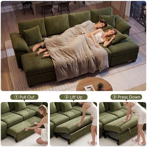 Ihanherry 108" Modular Sectional Sofa - Image 4