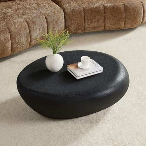 JUSTONE 43.31" Oval Coffee Table - Image 4