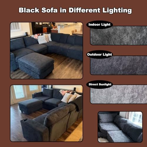 107" L Shaped Sectional Couches - Image 3