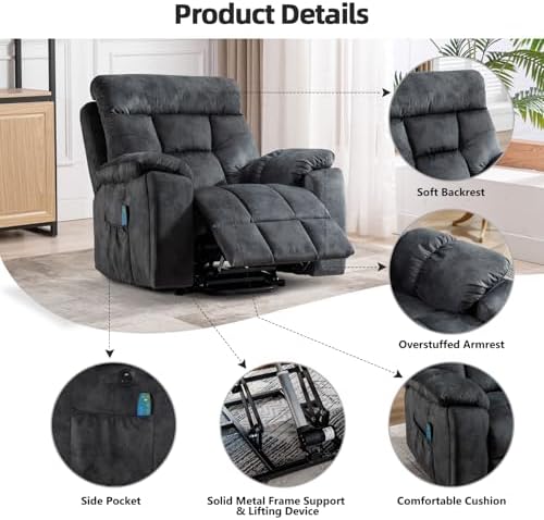 CANMOV Power Lift Recliner Chair - Image 5
