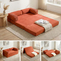 Convertible Sofa Bed Queen, 5-in-1 Boneless Couch by NLDDTrailblazersTreasures