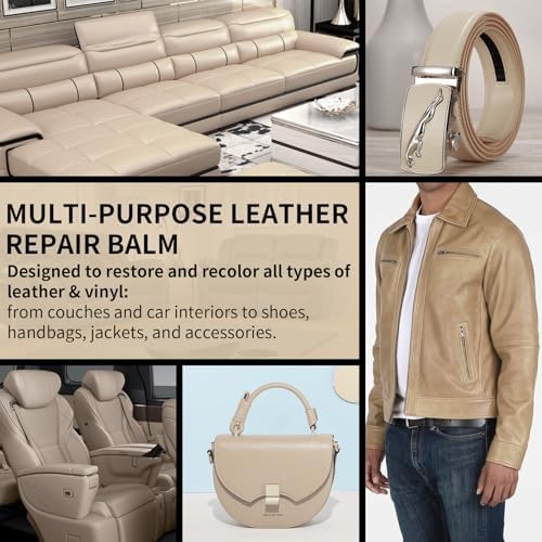 Leather Recoloring Balm and Leather Repair Kit - Image 5