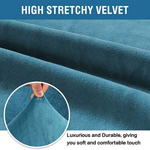 H.VERSAILTEX Stretch Velvet Sofa Covers Large Couch Covers Sofa Slipcovers - Image 3