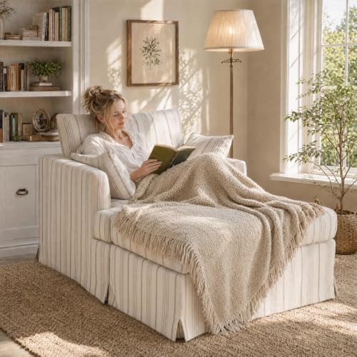 Coastal Oversized Accent Chair - Image 5