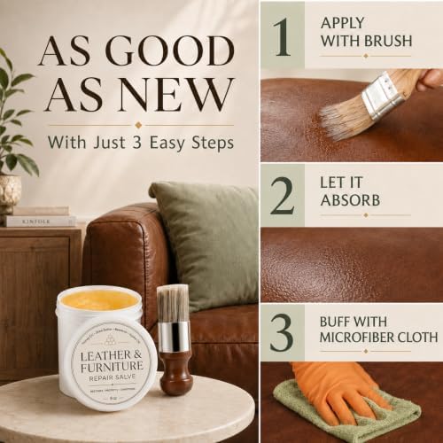 Wood & Leather Furniture Repair Salve - Image 5