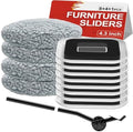 New Upgrade Furniture Sliders: Multi-Surface 3-in-1 Furniture Movers Slider by KissCore