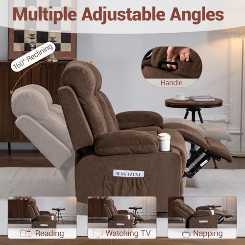 3 Manual Recliner Sofa Set, Loveseat & 2 Chair - Image 3