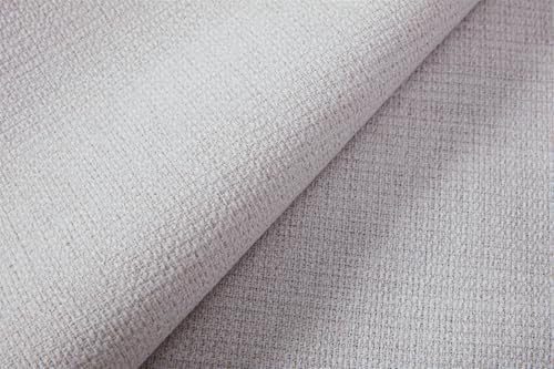 Queen Textured Canvas Chenille Bed Frame - Image 6
