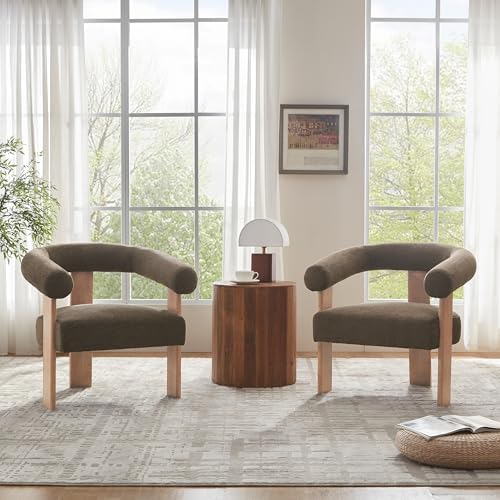 VKNOW Barrel Accent Chairs Set of 2 by VKNOW