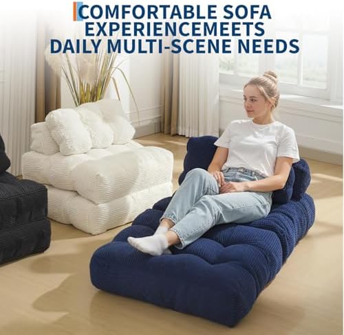 Garvee Folding Sofa Bed, Convertible Sleeper Chair - Image 6
