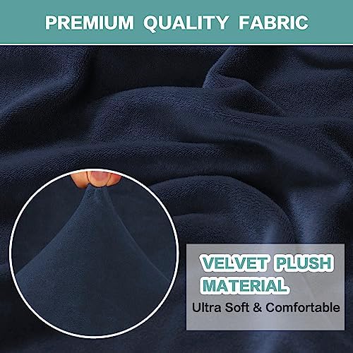 Turquoize Velvet Recliner Covers - Image 3