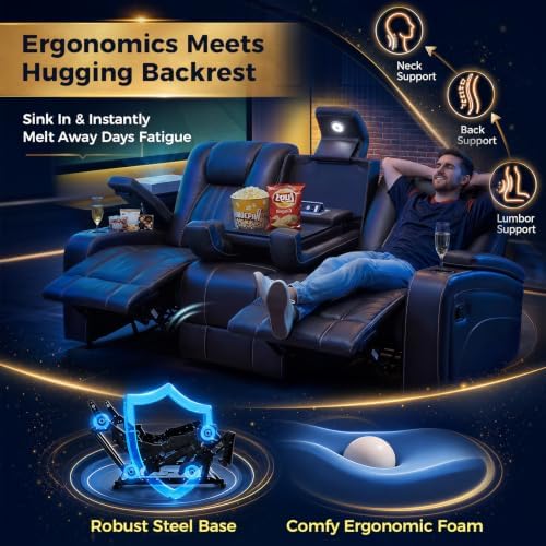 3+1+1 Seater Recliner Sofa Set, Reclining Sofa Couch - Image 4