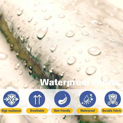 Wicker Furniture Cushions Outdoor, Patio Seat Chair Pads, Waterproof - Image 6