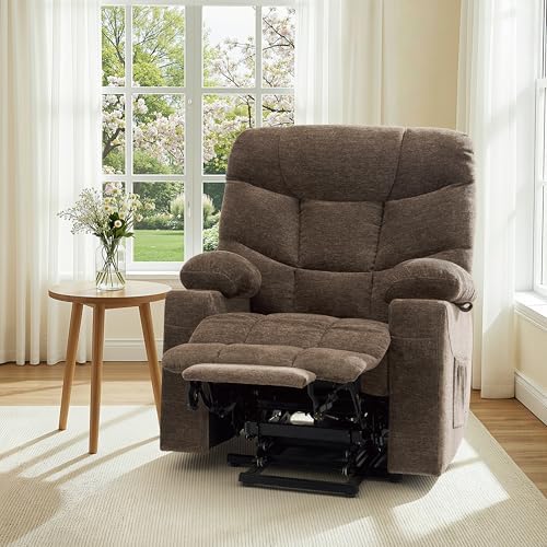 MCombo Power Lift Recliner for Elderly, Fabric R7399 - Image 2