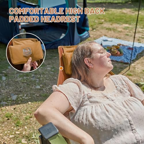 TIMBER RIDGE Hammock Camping Chair, Oversized Swinging Chair, 400lbs Load - Image 6
