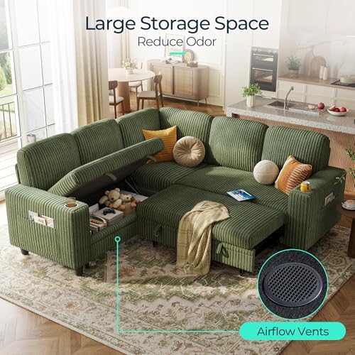 LINSY HOME 81" Modular Sectional Couch - Image 4