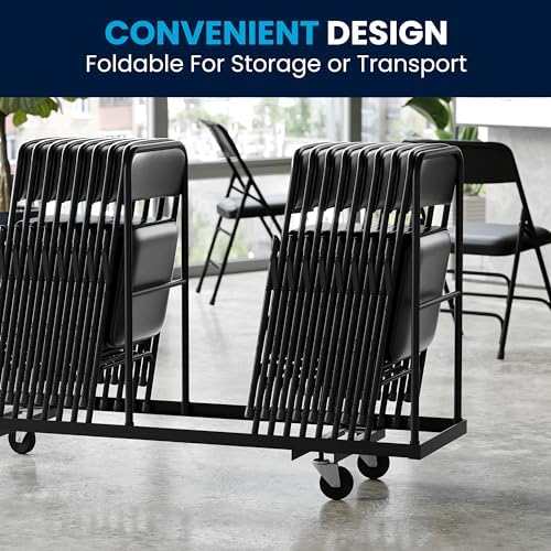 Flash Furniture Hercules Metal Folding Chair - Image 4
