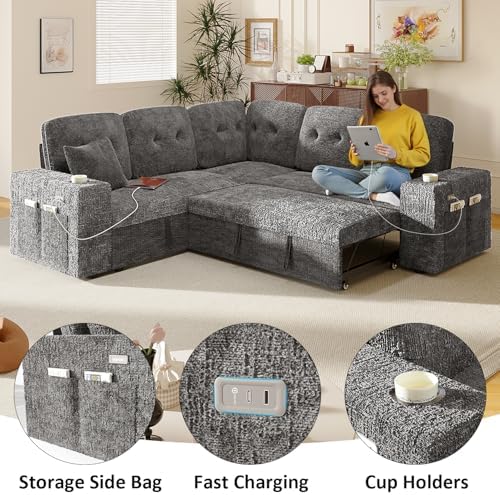 Modular Sectional Sleeper Sofa - Image 4