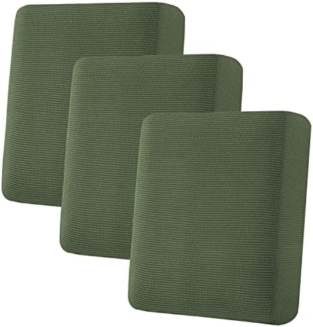 H.VERSAILTEX Super Stretch Individual Seat Cushion Covers Sofa Covers Couch by HVERSAILTEX