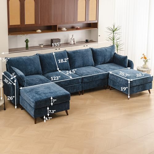 Rexulqo 135'' Modular Sectional Sofa - Image 6