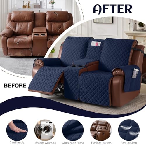 KinCam 100% Waterproof Loveseat Recliner Cover - Image 5