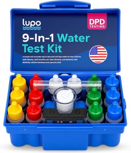 Lupo DPD 9-in-1 Pool Test Kit | Pool Testing Kit by Unknown