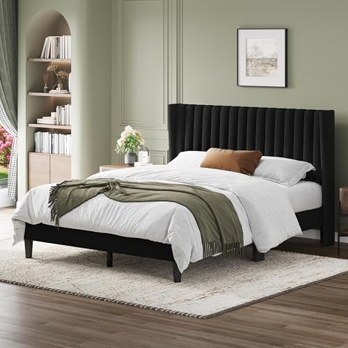 Yaheetech Queen Bed Frame with Headboard - Image 3