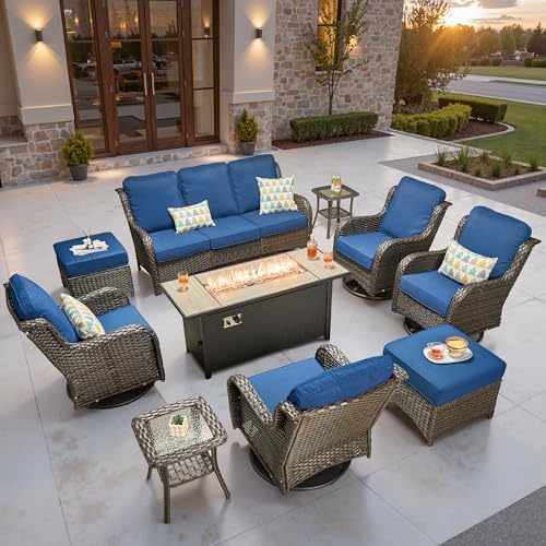 ovios 10-Piece Patio Furniture Set by OVIOS