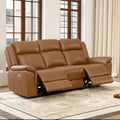 CHITA Leather Power Recliner Sofa Wall Hugger, 3 Seater by Unknown