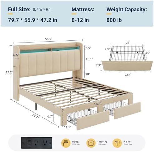 Allewie Full Size Bed Frame - Image 2